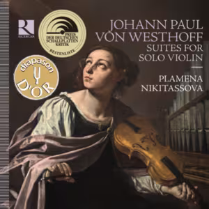CD Cover von Westhoff Plamena Nikitassova