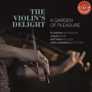CD Cover The violin's delight Plamena Nikitassova